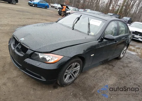2008 BMW 328Xi z USA, uszkodzony, nr VIN WBAVC93528K039775